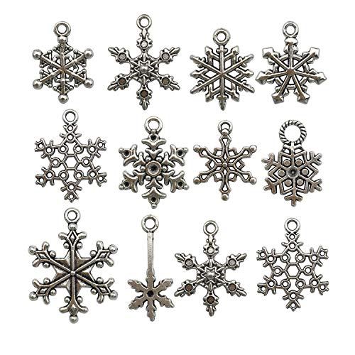 1 Snowflake+Charm+100g+Christmas+Accessory+Collection