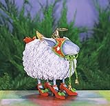 Patience Brewster Krinkles Blanche White Sheep LLS Orn 2014