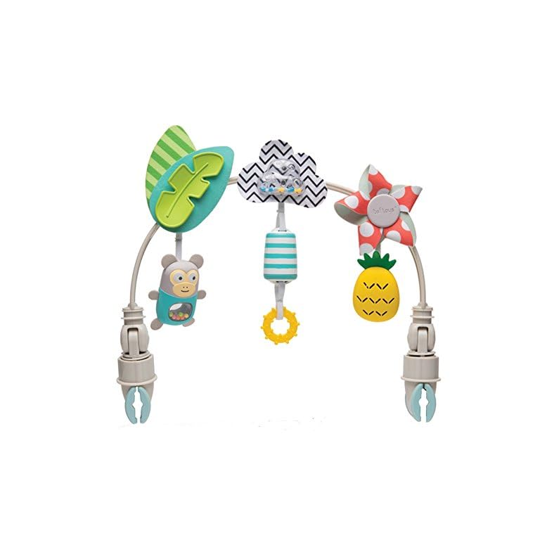 Baby Stroller Arch Toy Baby Crib Mobile Musical Toys Ideal for Newborn Sensory Toy 0-24 Months Infant Boys Girls Sleep…