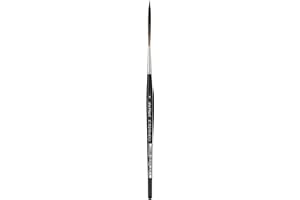 da Vinci Watercolor 1298-8 Casaneo Watercolor Brush, Black