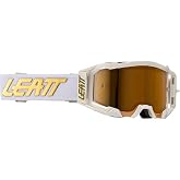 Leatt Goggle Velocity 5.5 Iriz White Bronze 68 VLT | Panoramic clarity and rugged impact defense in the Velocity 5.5 MTB Iriz Goggles