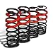 Spec-D Tuning CL-CV92BK-SD Honda Civic Del Sol Acura Integra Black Lowering Springs 4Pc