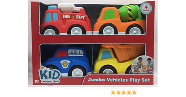 kid connection jumbo vehicle playset