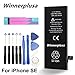 Winnerplusa Battery for iPhone SE with 6in1 Tools Set