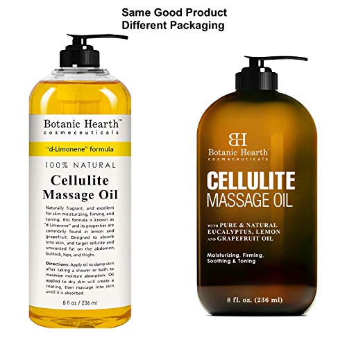 Botanic Hearth Anti Cellulite Massage Oil Cellulite Oil For Thighs