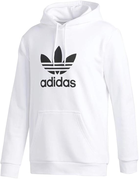 adidas trefoil hoodie zip up
