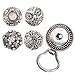 BMC Interchangeable Snap Centerpiece Eye Glass Holding Magnetic Brooch - Set 2