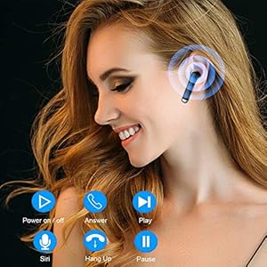 Cuffie Bluetooth, TWS Auricolari Bluetooth Senza Fili Cuffie Wireless Bluetooth 5.0 Sportivi in Ear con Custodia da… - immagine 7