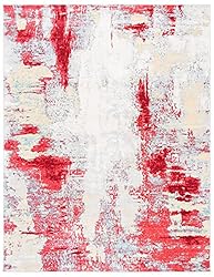 SAFAVIEH Jasper Collection Area Rug - 8' x 10', Red