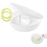 Upgraded Rapid Bee Top Feeder with Anti-Drowning Sponge Rings, Round Hive Top Feeders for 8-Frame and 10-Frame Bee Hives (1 Pack)