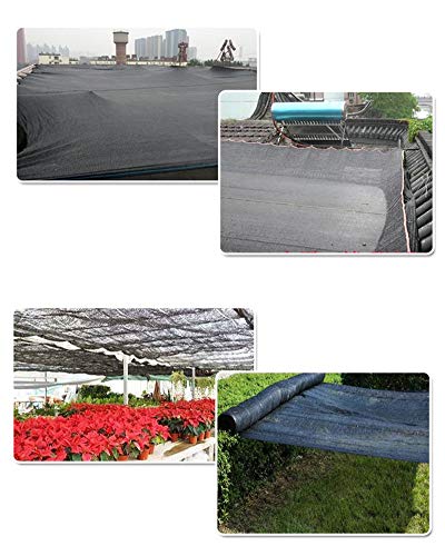 SYY Sonnensegel Schattennetz, Schwarze Markise Mit Sicherungsring, Sichtschutz Und Displayschutznetz (Size : 8x20m) – Bild 5