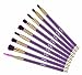 Makeup Brushes BS-MALL Synthetic Makeup Brush Set Eyelash Foundation Blending Blush Eyeliner Face Powder Makeup brushes(15 PCS,Golden Purple)