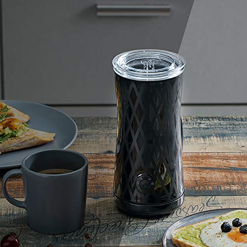 XIAOFEI Elektrisch Milch Fruchter & Dampfer Milchaufschäumer Nicht Stock Keramisch Dampfer Kalt Heiß Funktionalität… – Bild 4