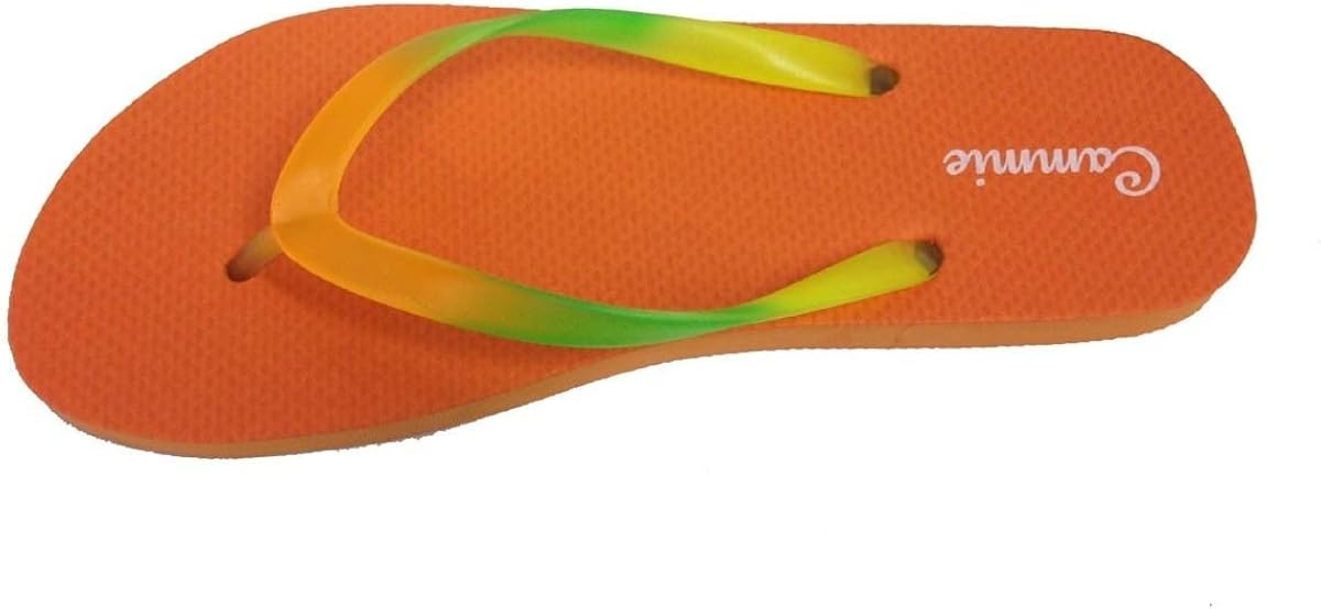 womens neon flip flops