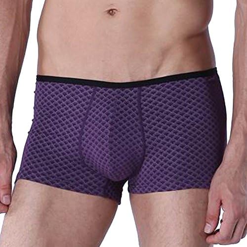 Oraclefish Men's Sexy Printed Modal Low Rise Trunk