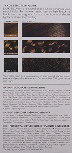 Shea Moisture Nourishing Hair Color Kit, Dark Brown