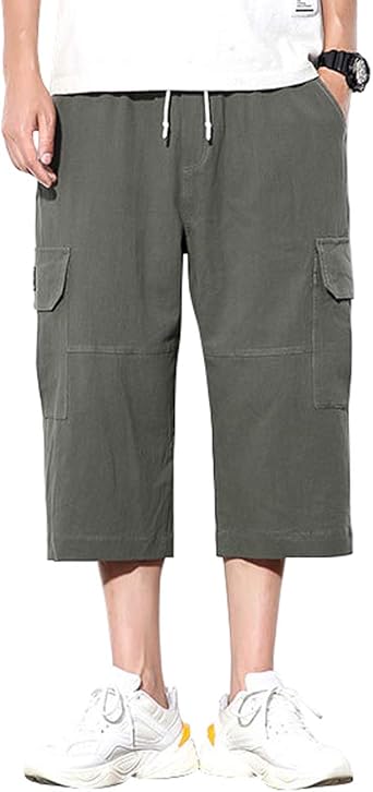 calf length cargo shorts