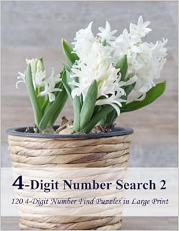 45++ 4 digit number search 2 120 4 digit number find puzzles in large print information