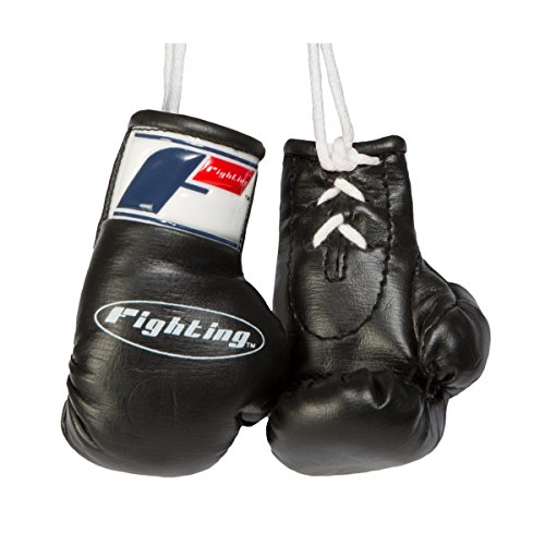 Fighting Sports Mini Boxing Gloves, Black - Thumbnail 2