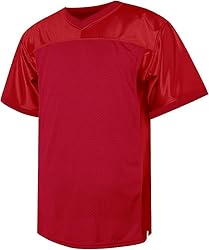 RE-HUO Blank Football Jersey Mesh Practice Athletic