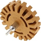 Almencla Rubber Eraser Wheel Tool Power Drill Attachment for Vinyl Decals Cars view 6