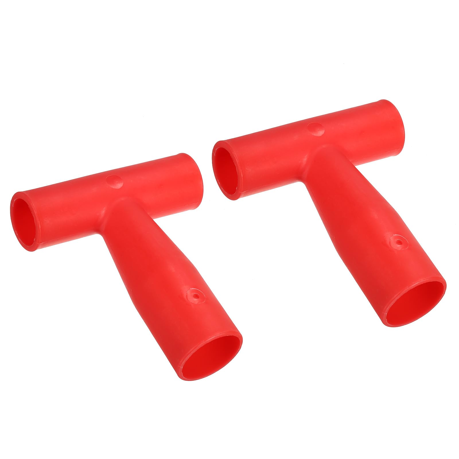 PATIKIL T Shaped Plastic Grip, 34mm Inner Diameter Shovel Handle Replacement Long T Shaped Grip for Garden Spade Fork Shovel Rake Handle