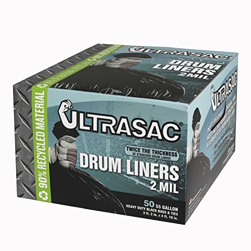 Ultrasac GAL-50 Drum Liners Black