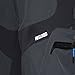 ARSUXEO Mountain Bike MTB Cycling 3D Coolmax Padded Loose Fit Shorts with Padded Grey Size XXL