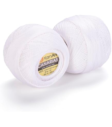 Amazon.com: DMC Cebelia Crochet Cotton Size 30, 560 Yds: White