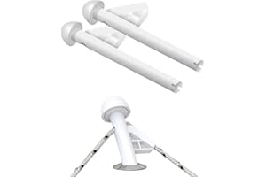 DO-LITTLE FENDER ADJUSTERS DL Fender 2 Pack Rod Holder for Boat Fenders - Effortless Fender Management with Versatile Boat Docking Tool - Multifunctional Fender Adjuster Holder Also Doubles as Boarding and Exiting Handle