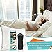 Fibee Night Wrist Sleep Support Brace, Palm Cushion Relieves Carpal Tunnel, Tendonitis, Ulnar Pain Etc, Wrist Splint for Men and Women, Night Wrist Brace with Metal Support for Right Left Hand(Pairs）