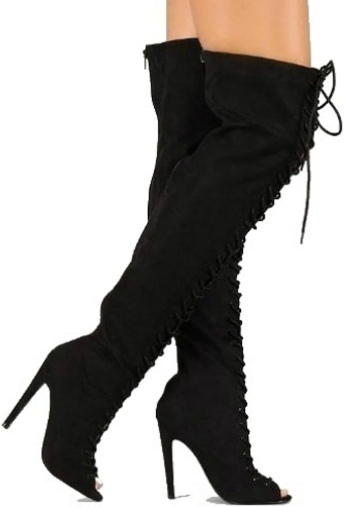 qupid thigh high boots