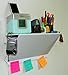 K-zer Dorm Shelf 3/16-Inch Foam Core, White