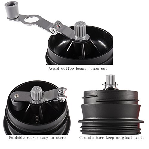 Portable Small Travel Coffee Maker And Coffee Grinder Mug Brewer By