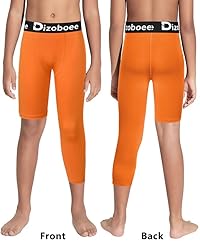 Dizoboee Youth Boys Compression Pants One Leg 3/4