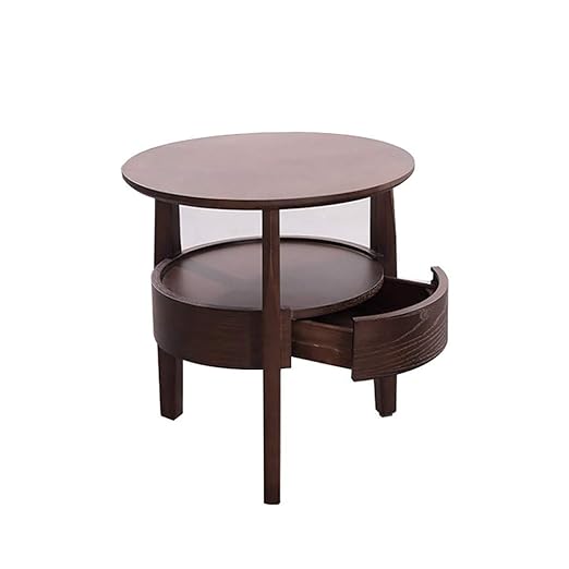 Amazon Com Gytoo Mid Century Modern End Table Round Side