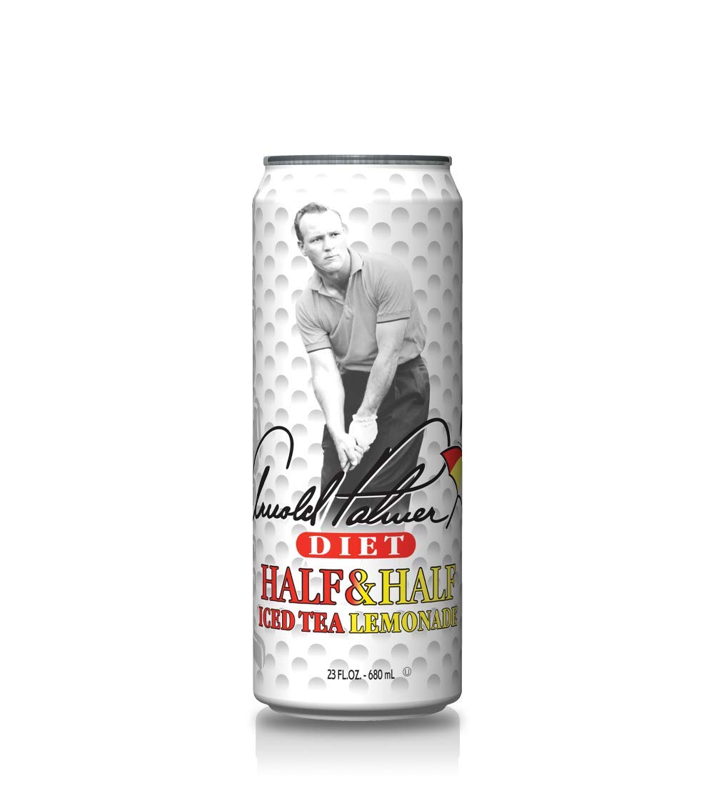 AriZona Diet Arnold Palmer – Half and Half, Big Can, 22 Fl Oz (Pack of 12)