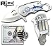 Rtek USA Tactical Money Clip Bottle Opener Folding Spring Assisted Open Knife 7 Variations Army, Navy, Marines, Special Forces, Fire Department, Police, Air Force, (Navy)