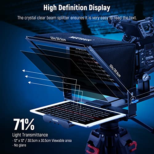 NEEWER Teleprompter X17 with RT110 Remote & APP Control (Bluetooth