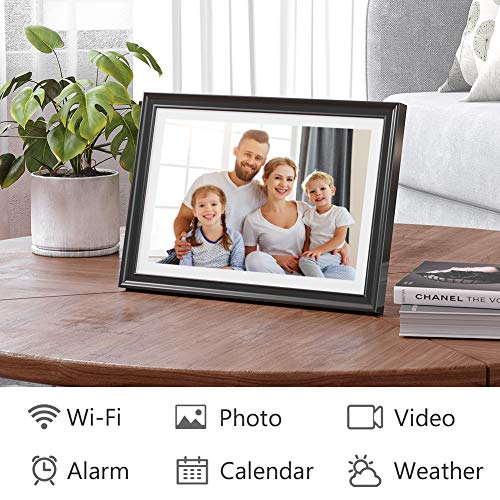 Dragon Touch WiFi Digital Picture Frame 10 inch IPS Touch Screen FHD