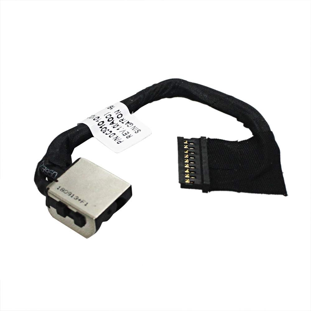 Gintai DC Jack Socket Port Power Cable Replacement for Dell G7 7577 7587 7588 G5 15 5587 Vostro 7570 P72F DC301011F00