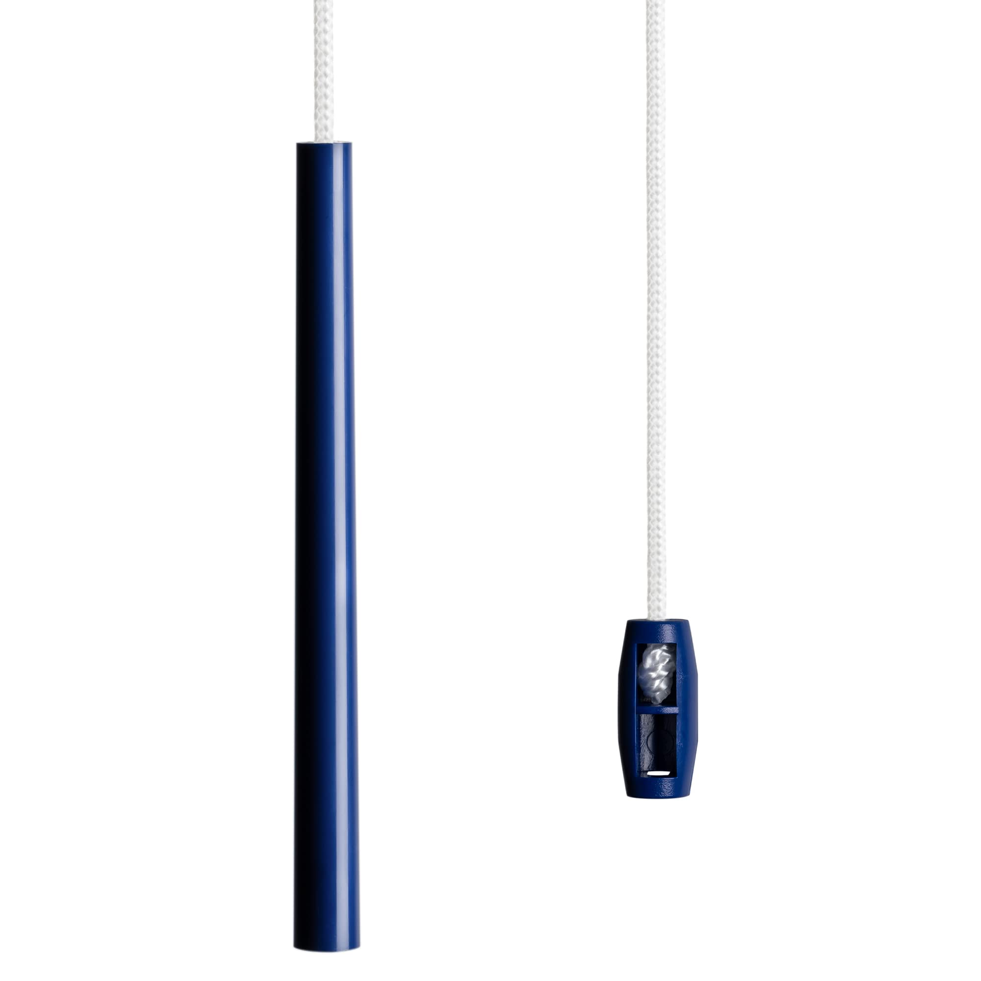 sleeklight Light Pull Cord and Handle. Choice of Navy Blue Handle Type with Ice White Cord. (Pen)
