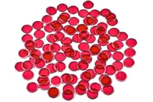 SmallToys Bingo Magnetic Chips - Red - 100 Chips