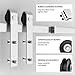 SMARTSTANDARD 10FT Heavy Duty Sliding Barn Door Hardware Kit, Double Rail, Stainless Steel, Super Smoothly and Quietly, Simple and Easy to Install, Fit 60