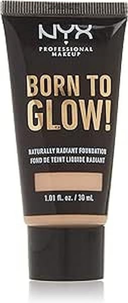 NYX PROFESSIONAL MAKEUP BORN TO GLOW NATURALLY RADIANT FOUNDATION, MEDIUM COVERAGE – VANILLA