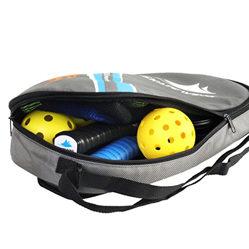 SKATEWING Pickleball Pickleball Paddle Carry Bag for 2 Paddles