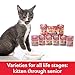 Hartz Delectables Bisque Lickable Wet Cat Treats with Tuna & chicken, Senior Cats 10+ years, 1.4 Ounce (Pack of 12) - Packaging May Vary
