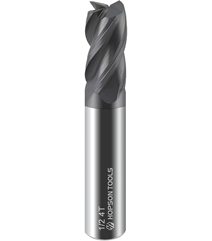 YG-1 HSS Square Nose End Mill, 2 Flutes, 0.4375" Cutting Diameter, 3.75" Overall Length