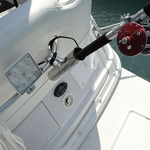 Bright White Clampon Marine LED Boat Spreader Light MasterBasser