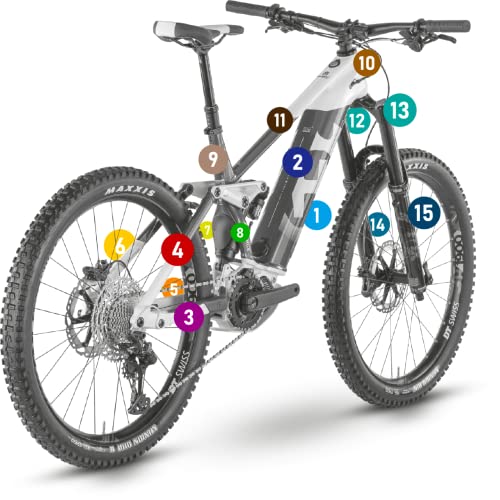 Juego de protección de pintura para Husqvarna Mountain Cross S & M en mate